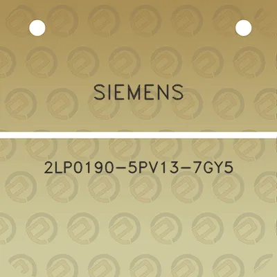 siemens-2lp0190-5pv13-7gy5