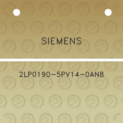 siemens-2lp0190-5pv14-0an8