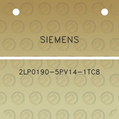 siemens-2lp0190-5pv14-1tc8