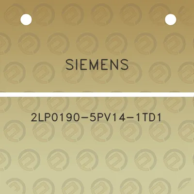 siemens-2lp0190-5pv14-1td1