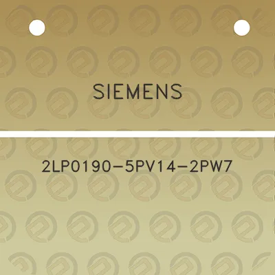 siemens-2lp0190-5pv14-2pw7