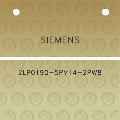 siemens-2lp0190-5pv14-2pw8