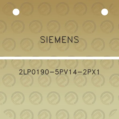 siemens-2lp0190-5pv14-2px1