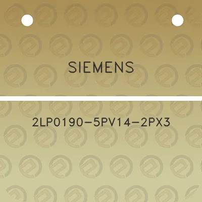 siemens-2lp0190-5pv14-2px3