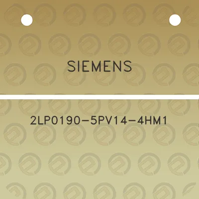 siemens-2lp0190-5pv14-4hm1