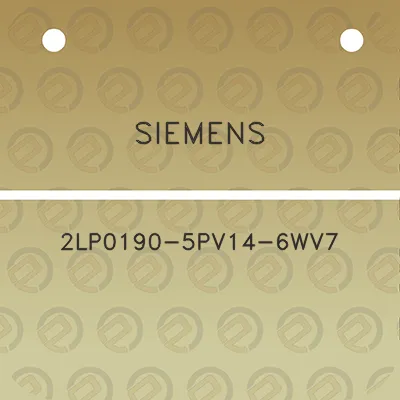 siemens-2lp0190-5pv14-6wv7