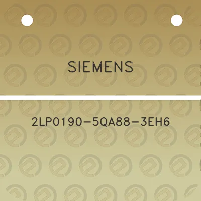 siemens-2lp0190-5qa88-3eh6