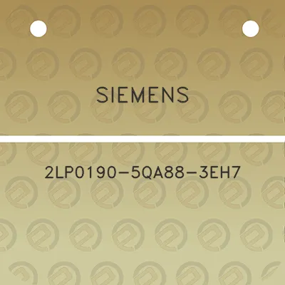 siemens-2lp0190-5qa88-3eh7