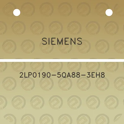 siemens-2lp0190-5qa88-3eh8