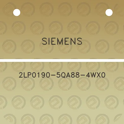 siemens-2lp0190-5qa88-4wx0