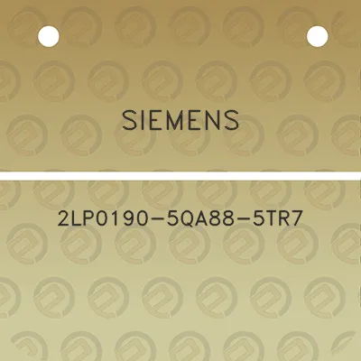 siemens-2lp0190-5qa88-5tr7