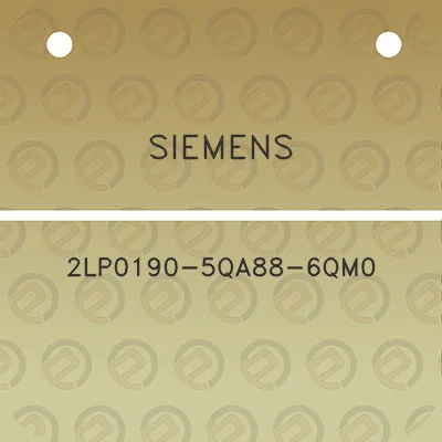 siemens-2lp0190-5qa88-6qm0