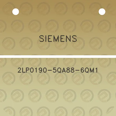 siemens-2lp0190-5qa88-6qm1