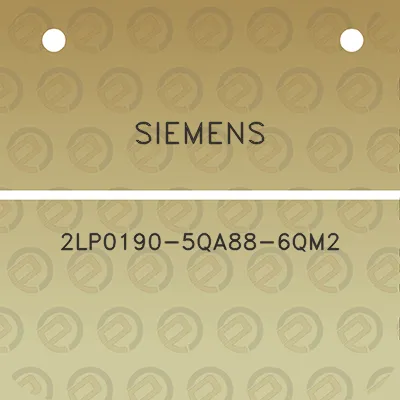 siemens-2lp0190-5qa88-6qm2