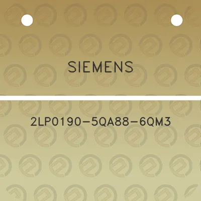 siemens-2lp0190-5qa88-6qm3