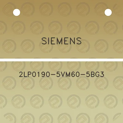 siemens-2lp0190-5vm60-5bg3