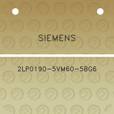 siemens-2lp0190-5vm60-5bg6