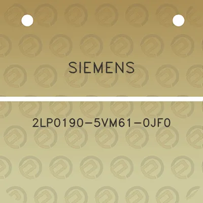 siemens-2lp0190-5vm61-0jf0