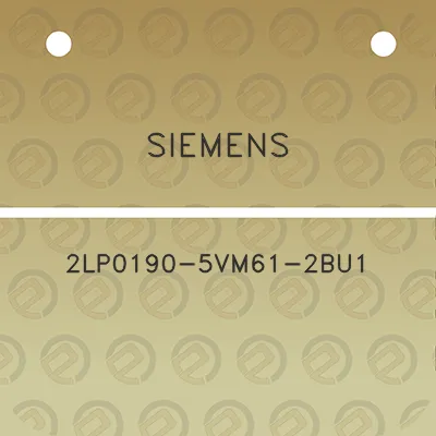 siemens-2lp0190-5vm61-2bu1