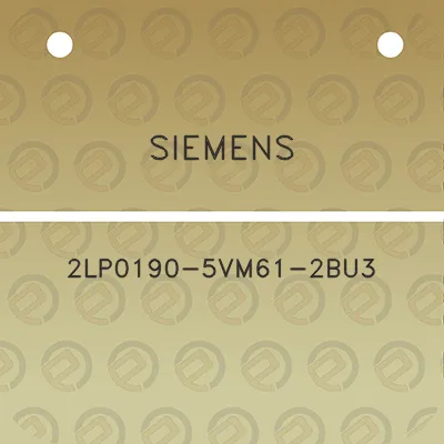 siemens-2lp0190-5vm61-2bu3