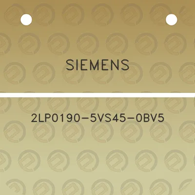 siemens-2lp0190-5vs45-0bv5