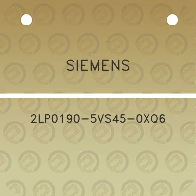 siemens-2lp0190-5vs45-0xq6