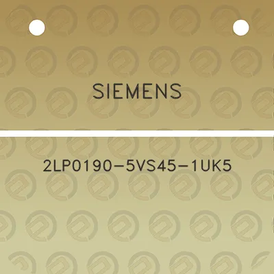 siemens-2lp0190-5vs45-1uk5