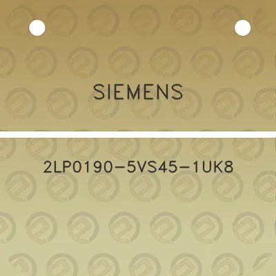 siemens-2lp0190-5vs45-1uk8