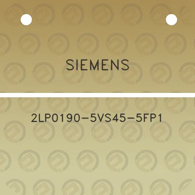 siemens-2lp0190-5vs45-5fp1