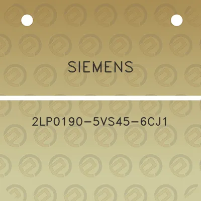 siemens-2lp0190-5vs45-6cj1