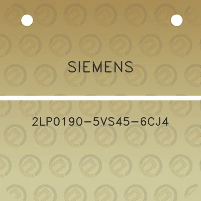 siemens-2lp0190-5vs45-6cj4