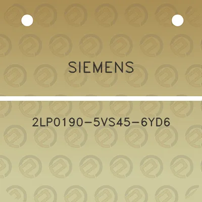 siemens-2lp0190-5vs45-6yd6