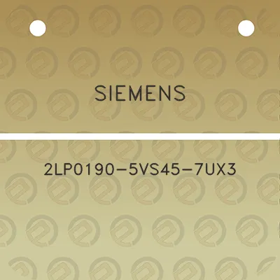 siemens-2lp0190-5vs45-7ux3