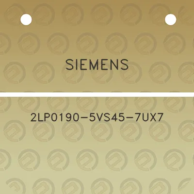 siemens-2lp0190-5vs45-7ux7