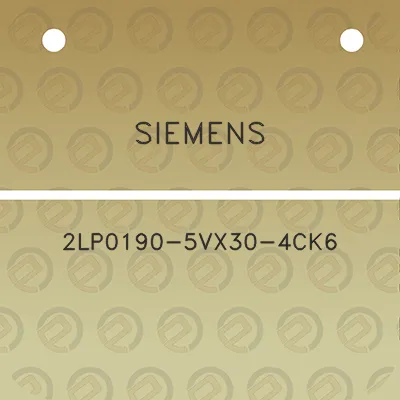 siemens-2lp0190-5vx30-4ck6