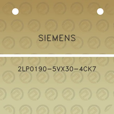 siemens-2lp0190-5vx30-4ck7