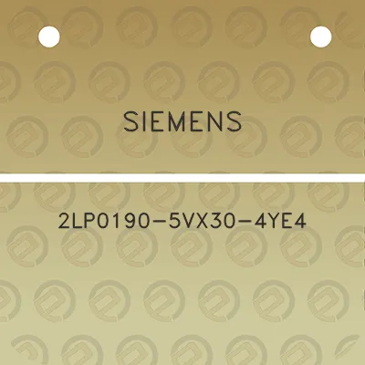 siemens-2lp0190-5vx30-4ye4