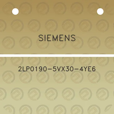 siemens-2lp0190-5vx30-4ye6