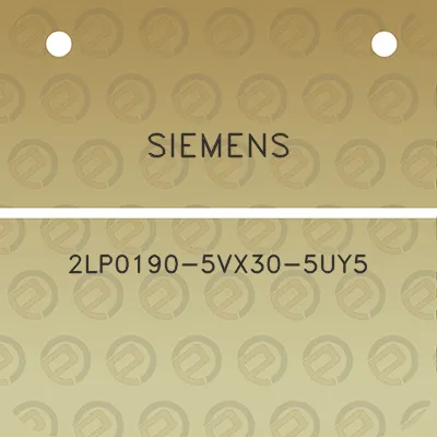 siemens-2lp0190-5vx30-5uy5