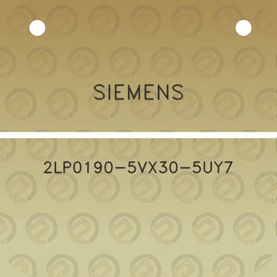 siemens-2lp0190-5vx30-5uy7