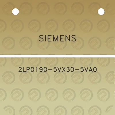 siemens-2lp0190-5vx30-5va0