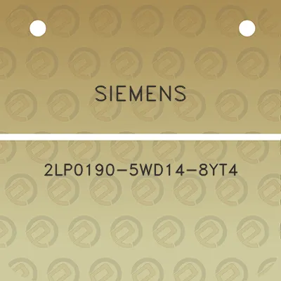 siemens-2lp0190-5wd14-8yt4