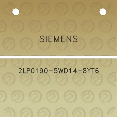 siemens-2lp0190-5wd14-8yt6