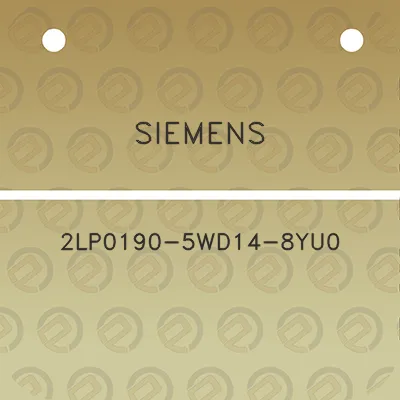 siemens-2lp0190-5wd14-8yu0