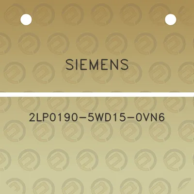 siemens-2lp0190-5wd15-0vn6