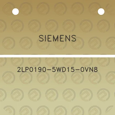 siemens-2lp0190-5wd15-0vn8