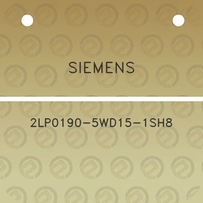 siemens-2lp0190-5wd15-1sh8