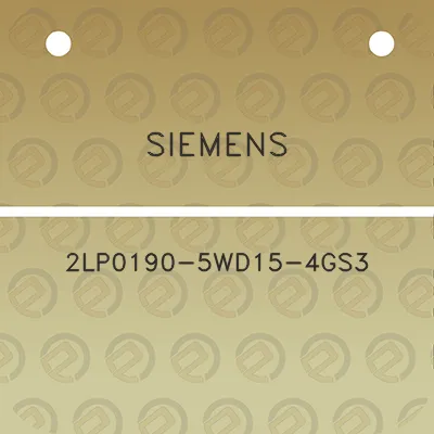 siemens-2lp0190-5wd15-4gs3