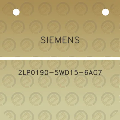 siemens-2lp0190-5wd15-6ag7