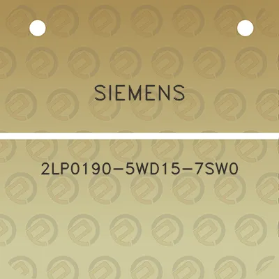 siemens-2lp0190-5wd15-7sw0